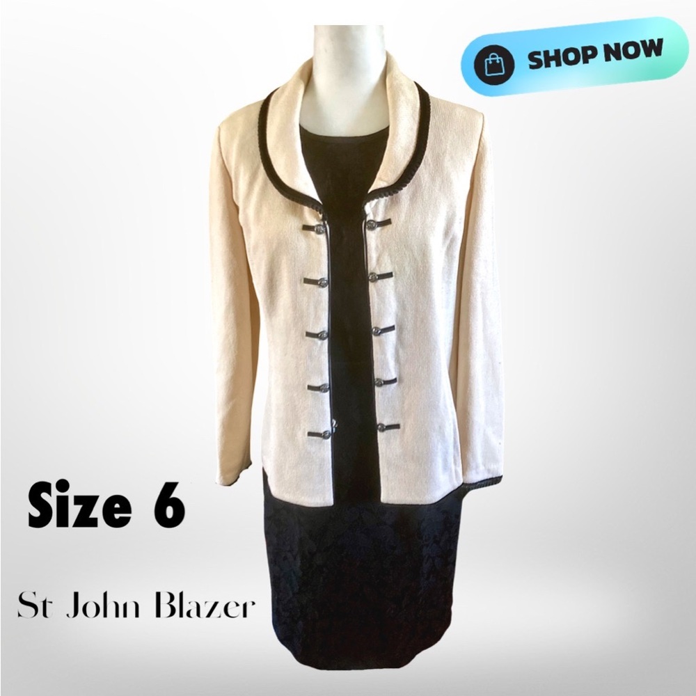 ST. JOHN COLLECTION by MARIE GRAY KNIT Blazer